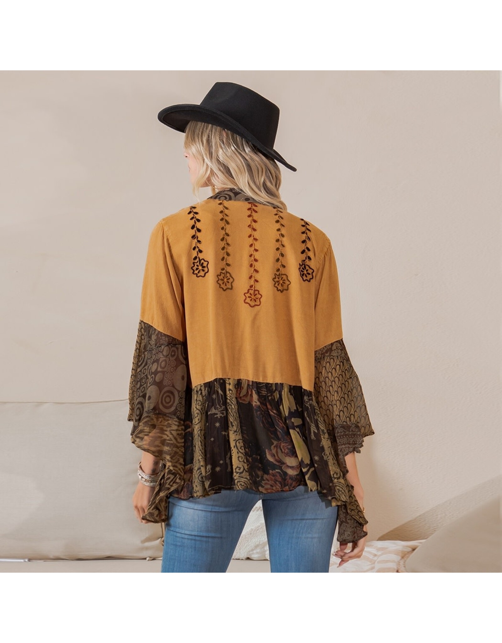 Young Threads Western Kimono Shrug