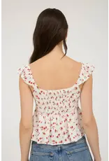 Blu Pepper Floral Crop Top