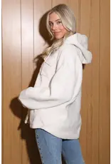 Angie Teddy Fur Button Shacket