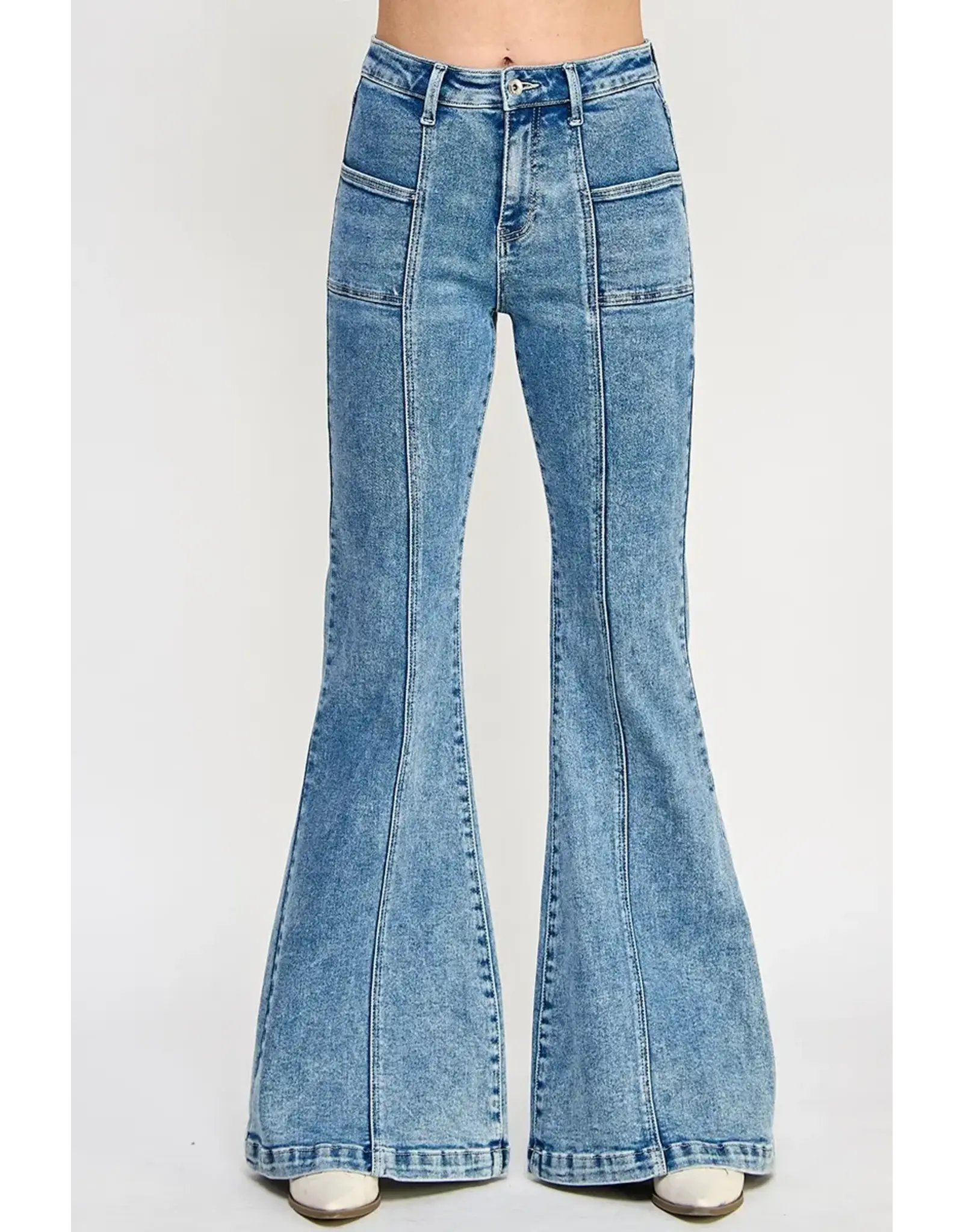 Saige Denim High Rise Boot Cut