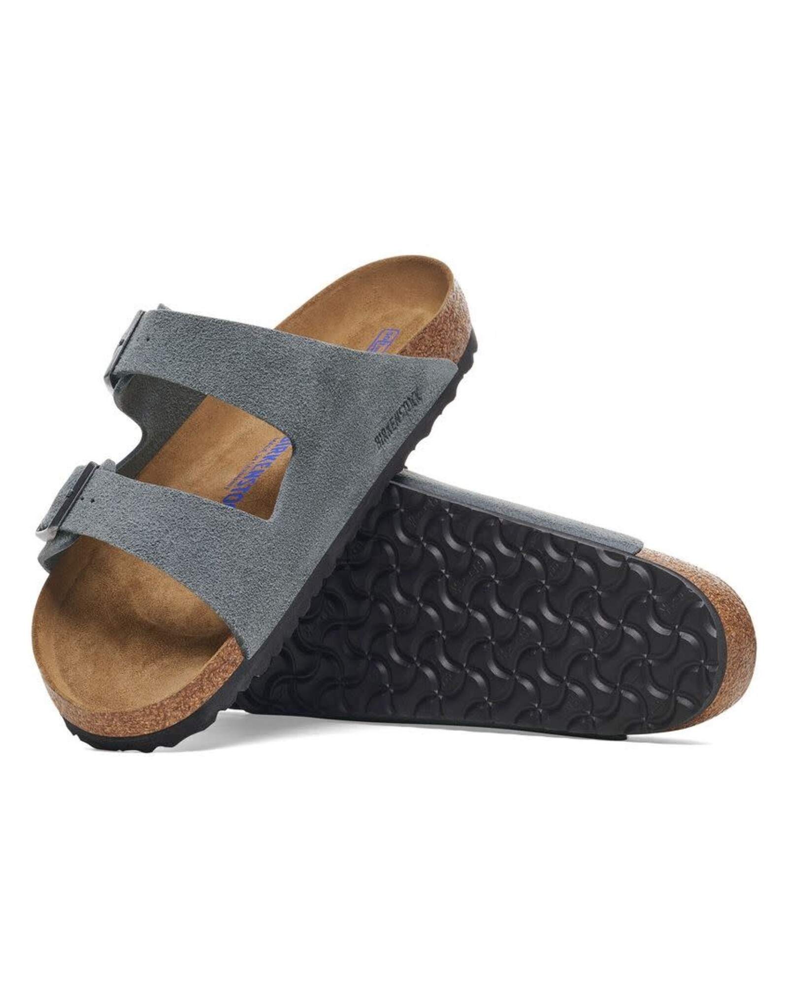 Birkenstock Arizona Suede Sandal Soft Footbed