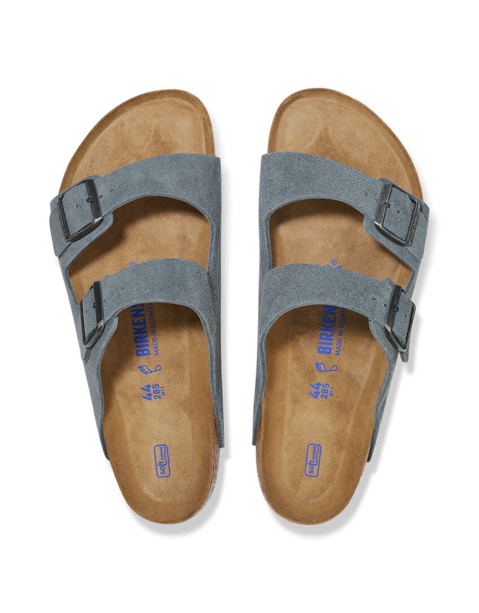 Birkenstock Arizona Suede Sandal Soft Footbed