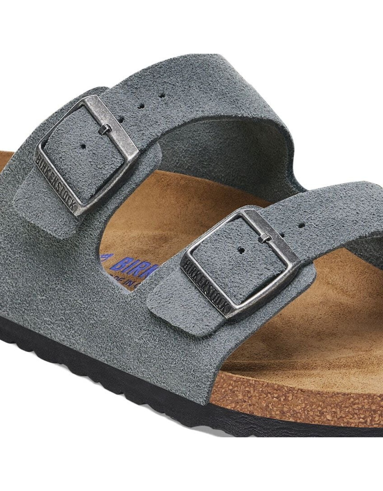 Birkenstock Arizona Suede Sandal Soft Footbed