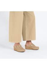 Birkenstock Fanny Ring Buckle Suede Clog