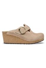 Birkenstock Fanny Ring Buckle Suede Clog