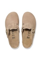 Birkenstock Fanny Ring Buckle Suede Clog