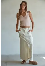 By Together Ribbed V-Neck Tank