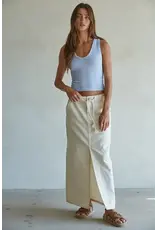 By Together Ribbed V-Neck Tank