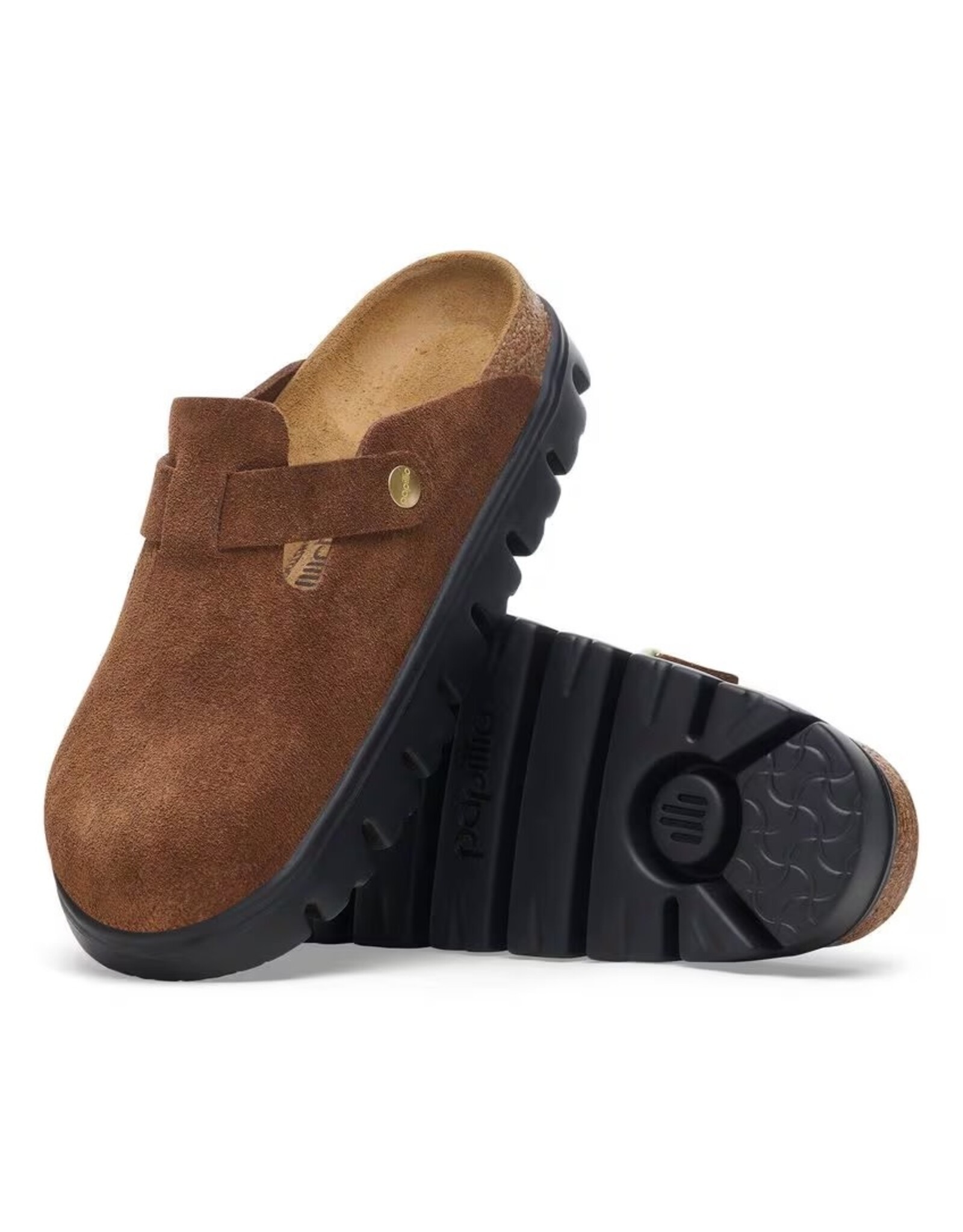Birkenstock Boston Chunky Suede Clog