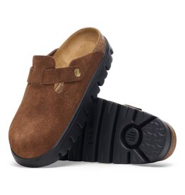 Birkenstock Boston Chunky Suede Clog