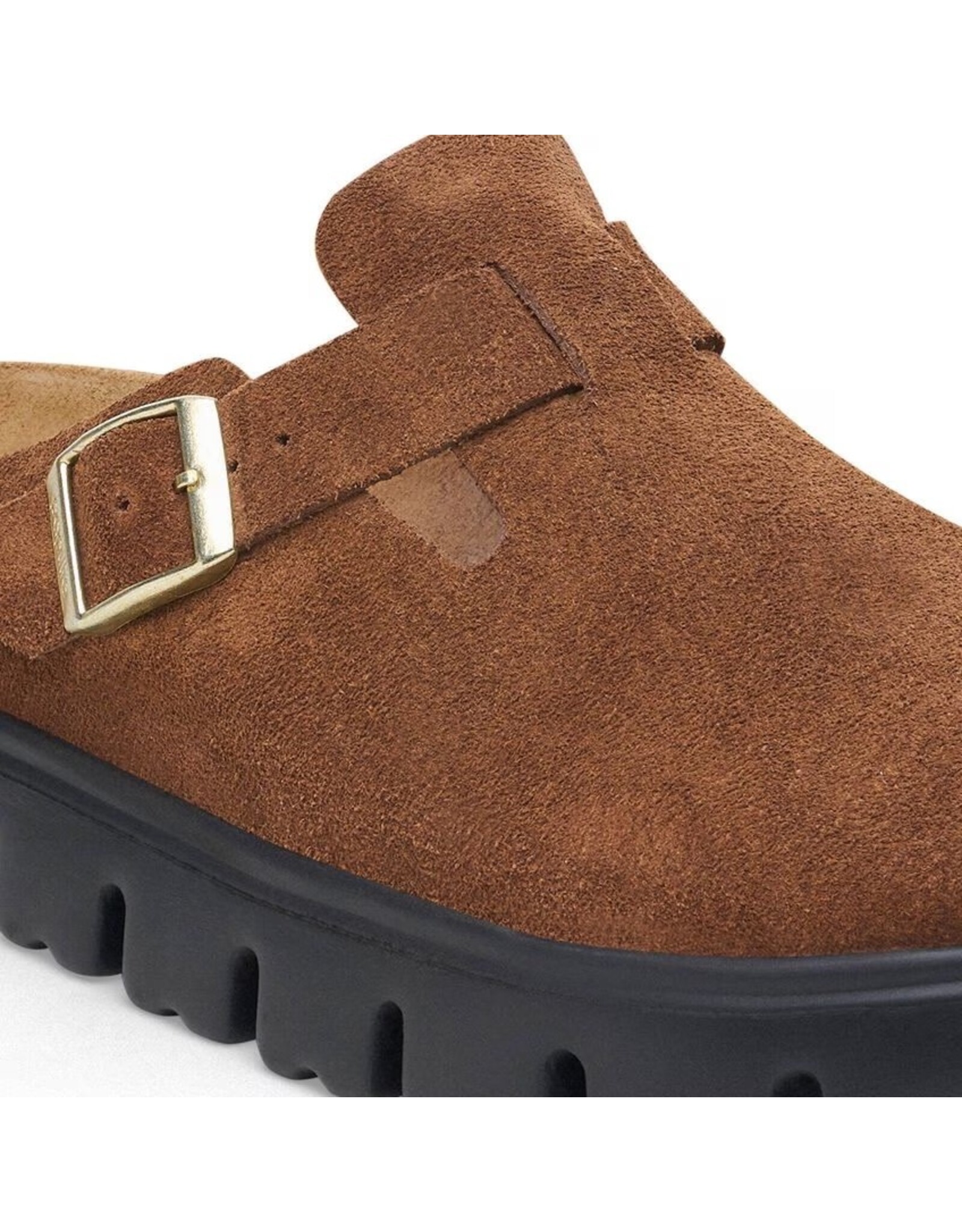 Birkenstock Boston Chunky Suede Clog