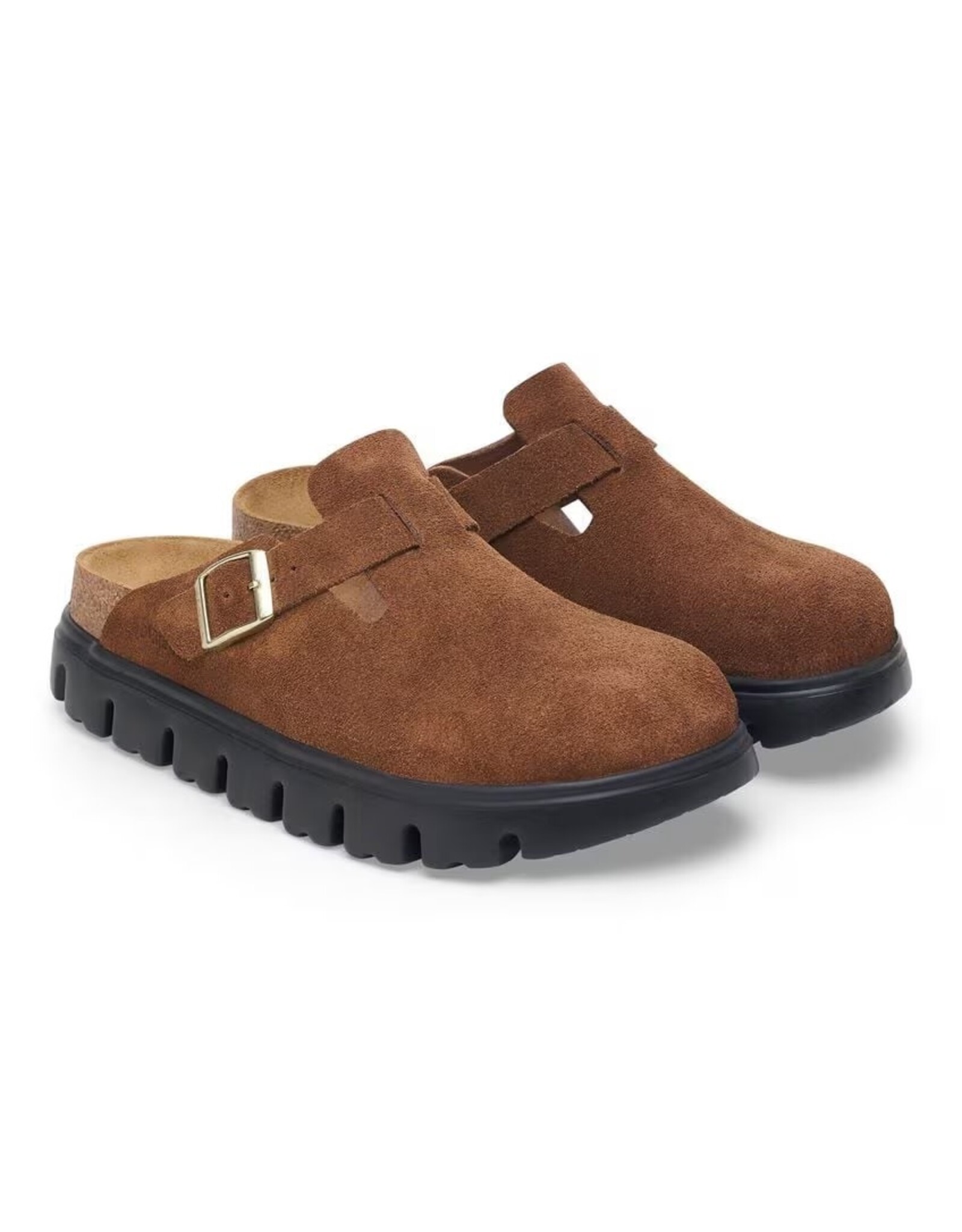 Birkenstock Boston Chunky Suede Clog