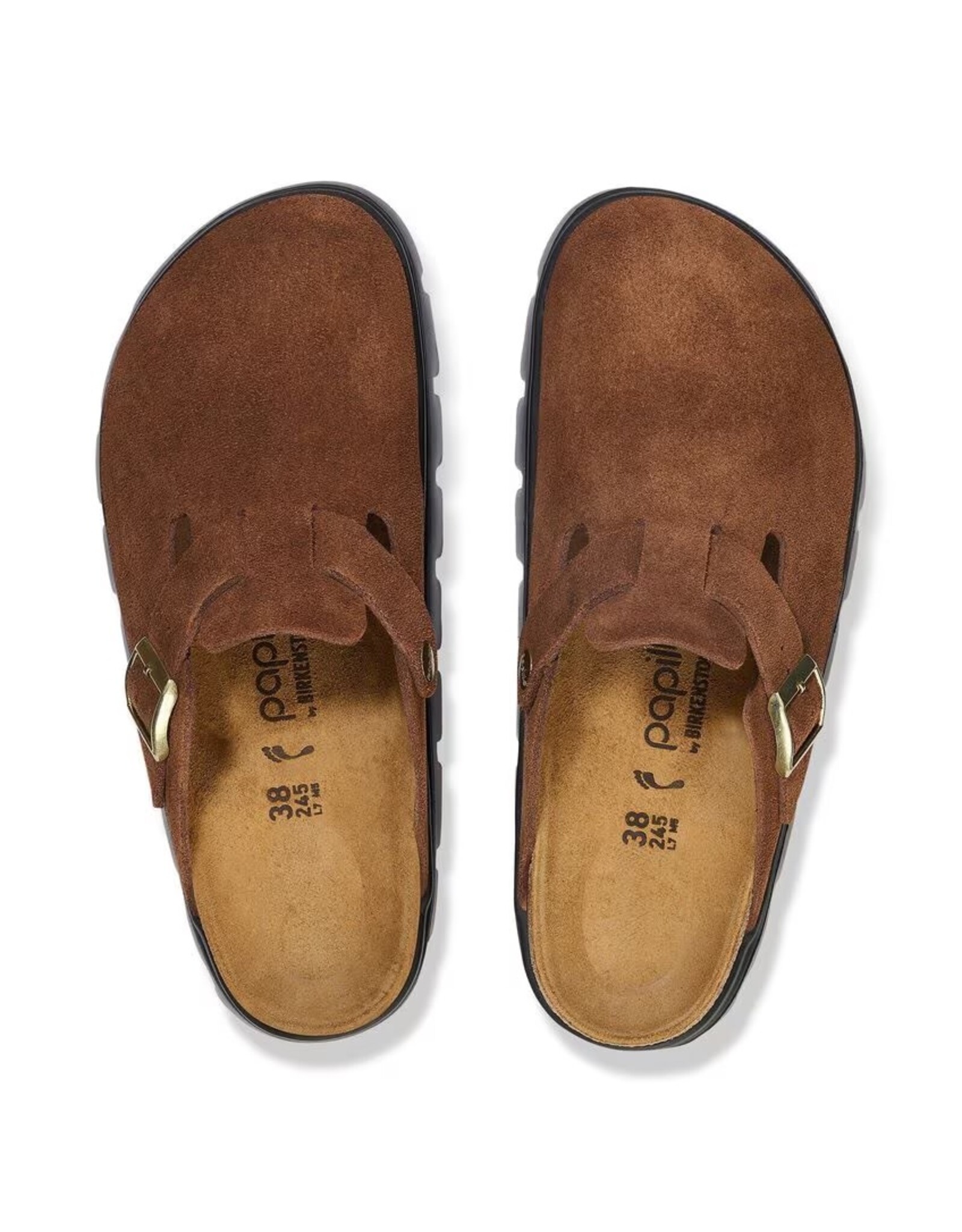 Birkenstock Boston Chunky Suede Clog