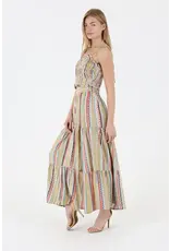 Angie Smocked Bodice Crop Top Angie Smocked Bodice Crop Top