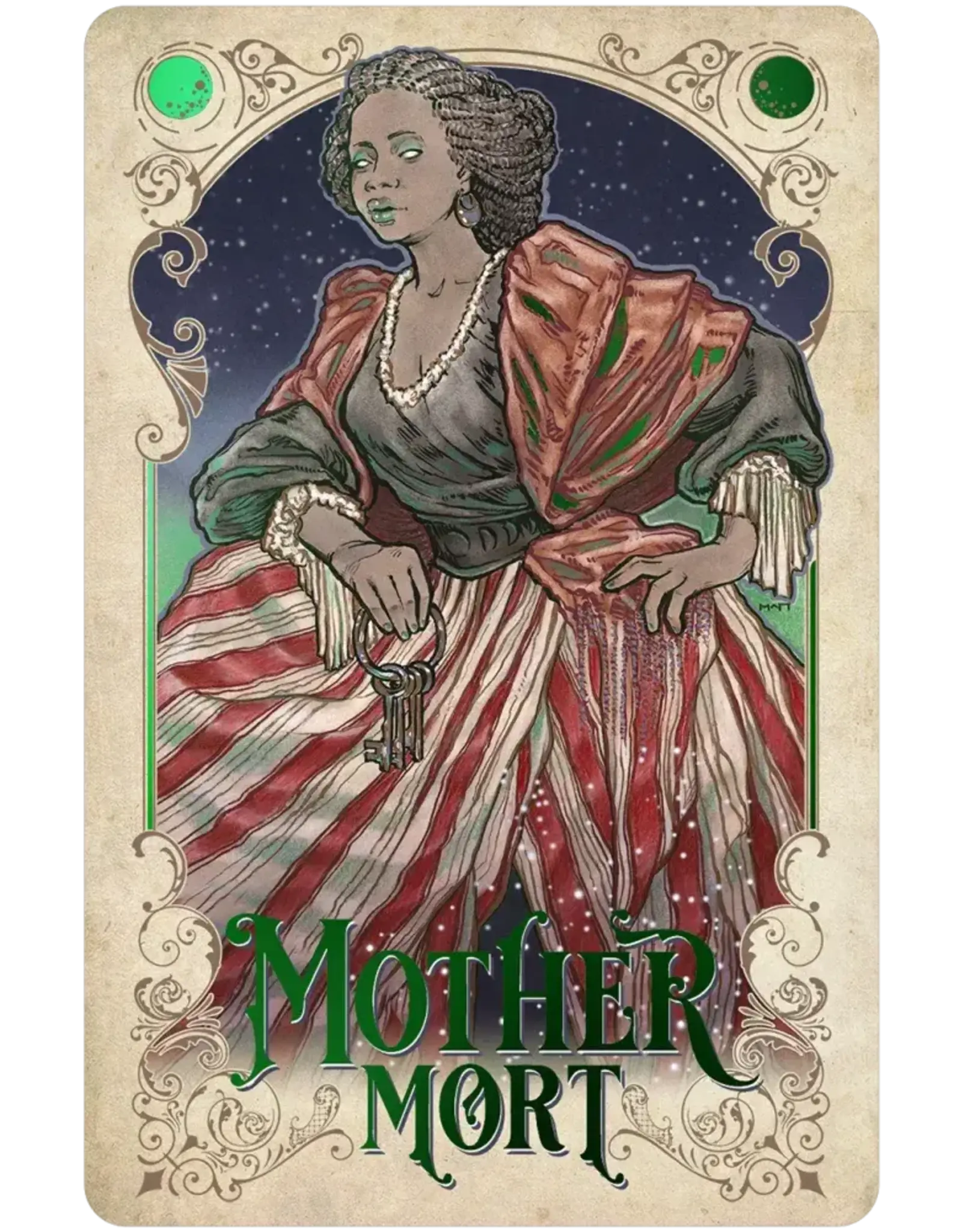 US Games Mother Mort's Carnival 1897 Oracle Deck