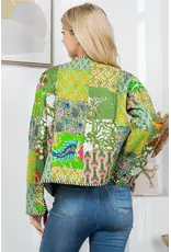 LA Soul Quilted Cotton Patch Jacket