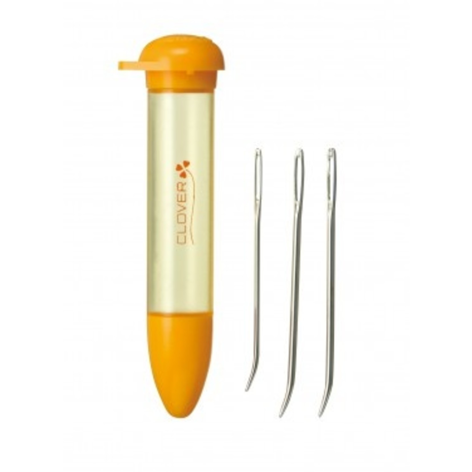 Clover Clover Darning Needle Set - Bent/Orange