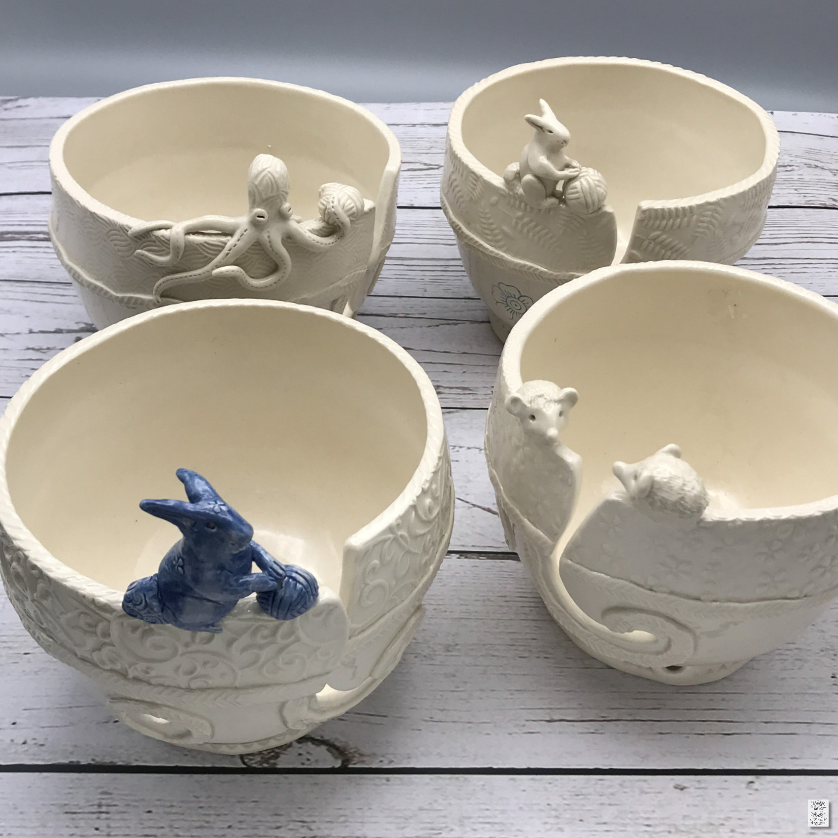 pottery yarn bowl