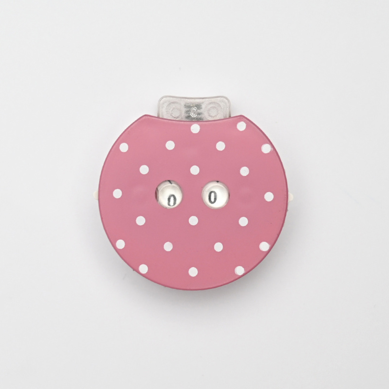 KnitPro KnitPro Pink Polka Dot Clicky Row Counter