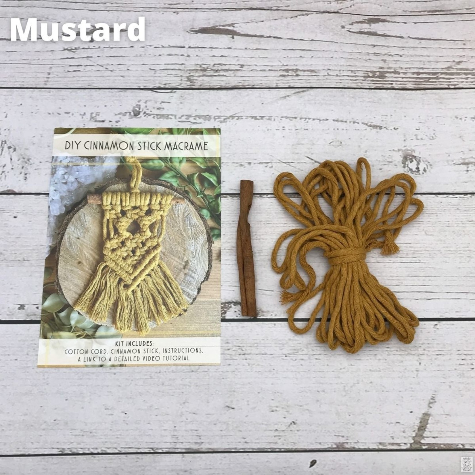 Tangled Up In Hue Tangled Up In Hue Cinnamon Stick Macrame Kit