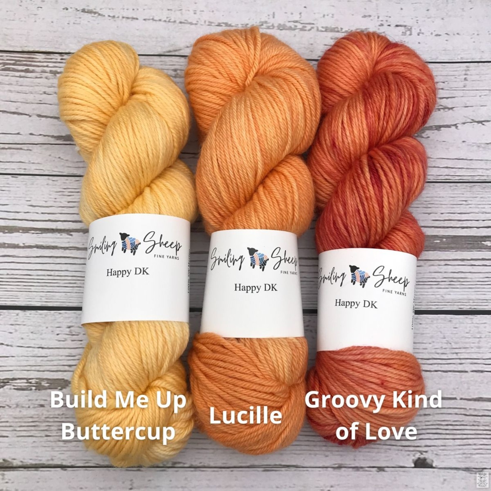 Orange Yarn  Laughing Hens