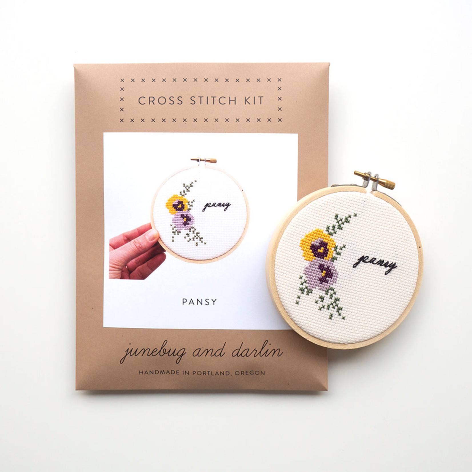 Junebug and Darlin Junebug and Darlin Cross Stitch Kit