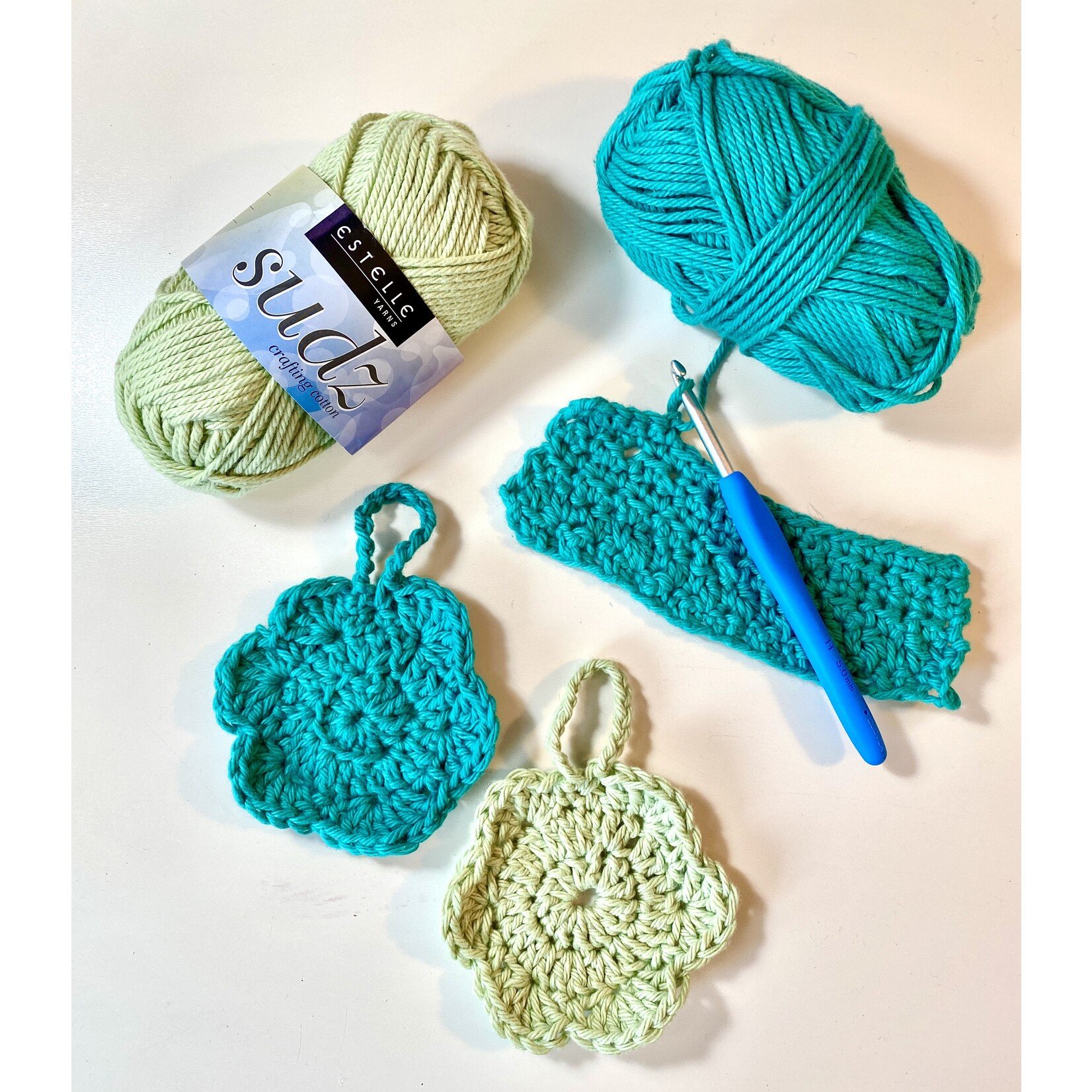 Baaad Anna's Yarn Store Beginner Crochet Workshop - Scrubby