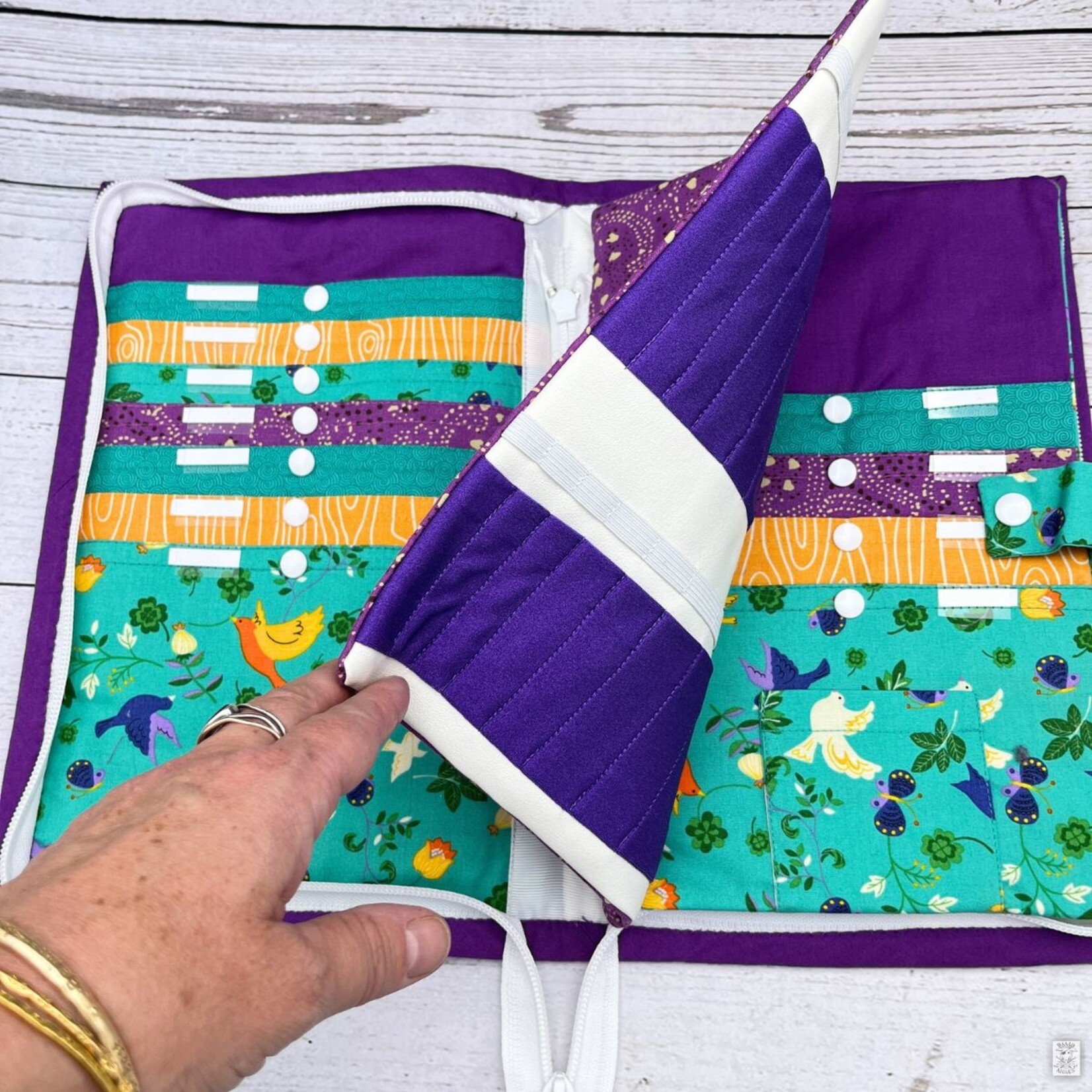 Handcrafted Needle Book