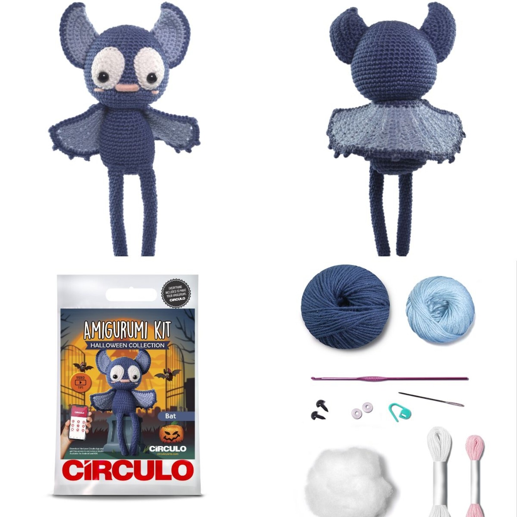 Circulo Circulo Amigurumi Kit: Holiday
