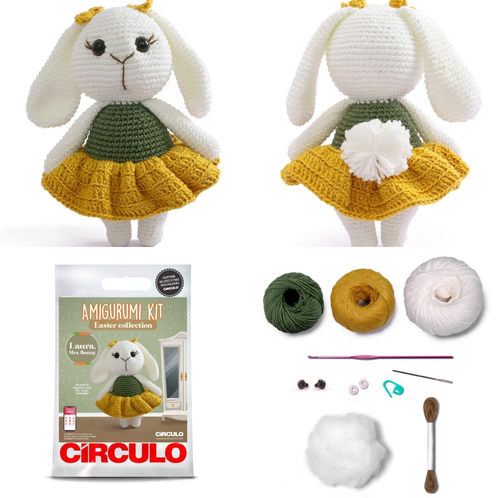 Circulo Circulo Amigurumi Kit: Holiday