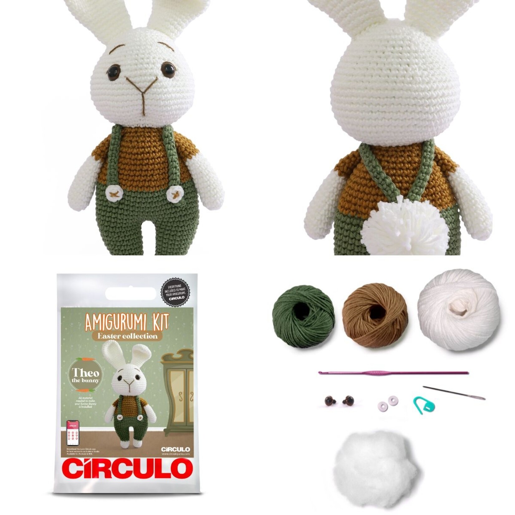 Circulo Circulo Amigurumi Kit: Holiday