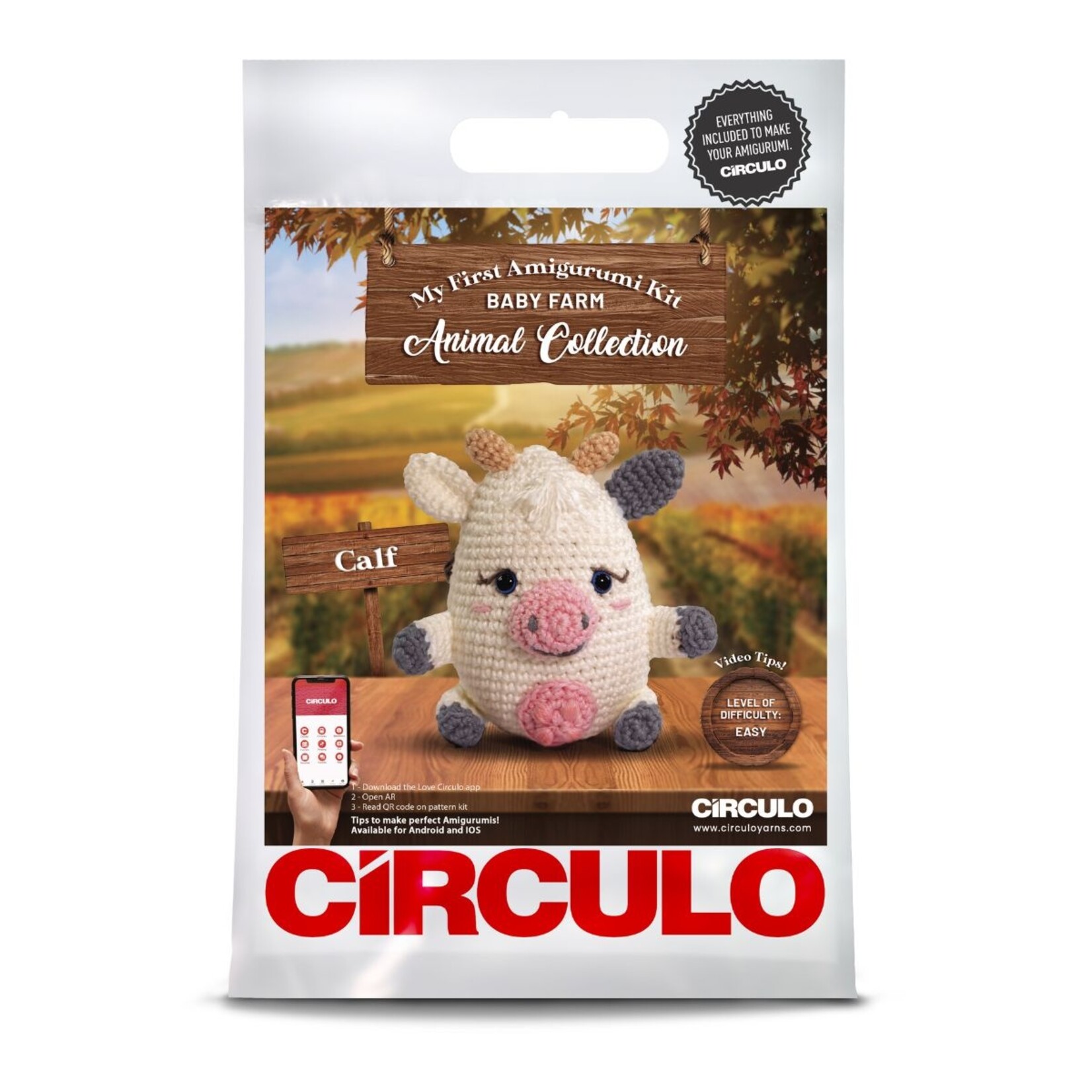 Circulo Circulo Amigurumi Kit: Farm Animals