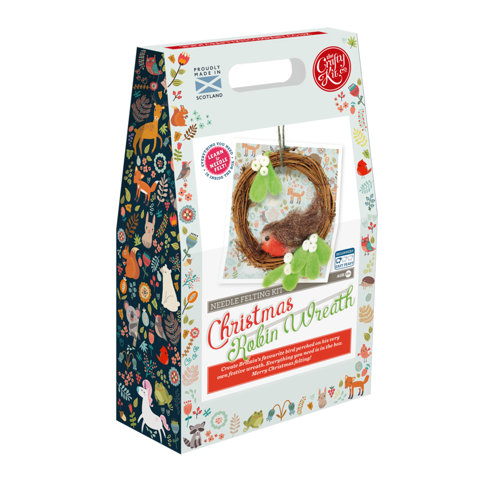 The Crafty Kit Co. Crafty Kits  Felting Kits Wreaths