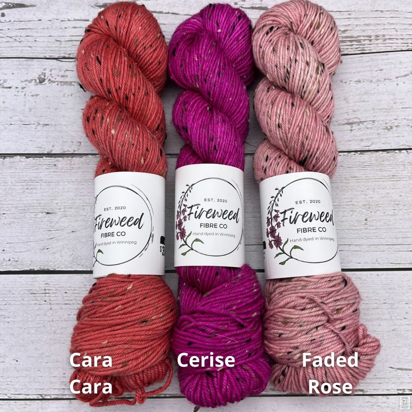 Fireweed Fibre Co Fireweed Fibre Co Wood Lily Tweed DK
