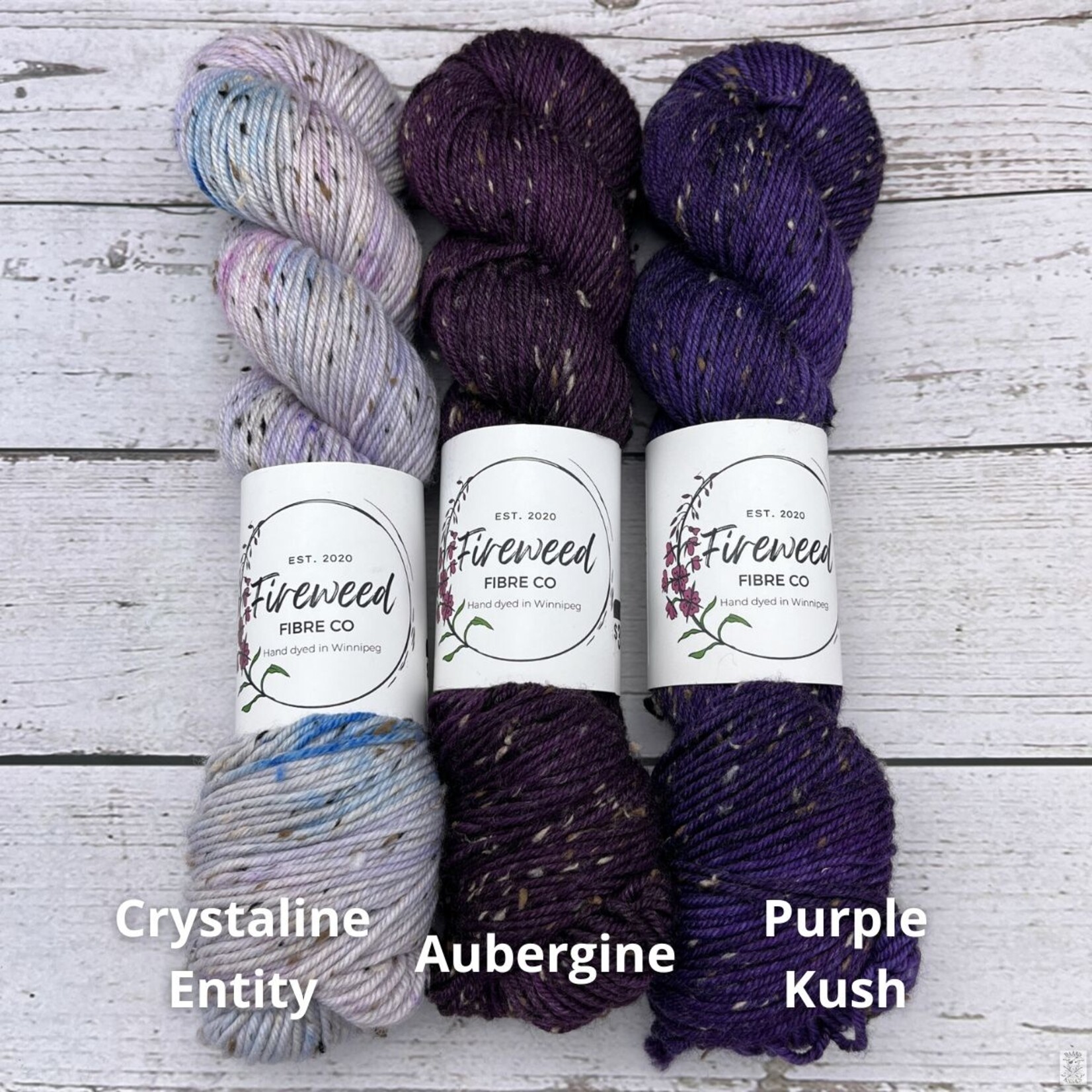 Fireweed Fibre Co Fireweed Fibre Co Wood Lily Tweed DK