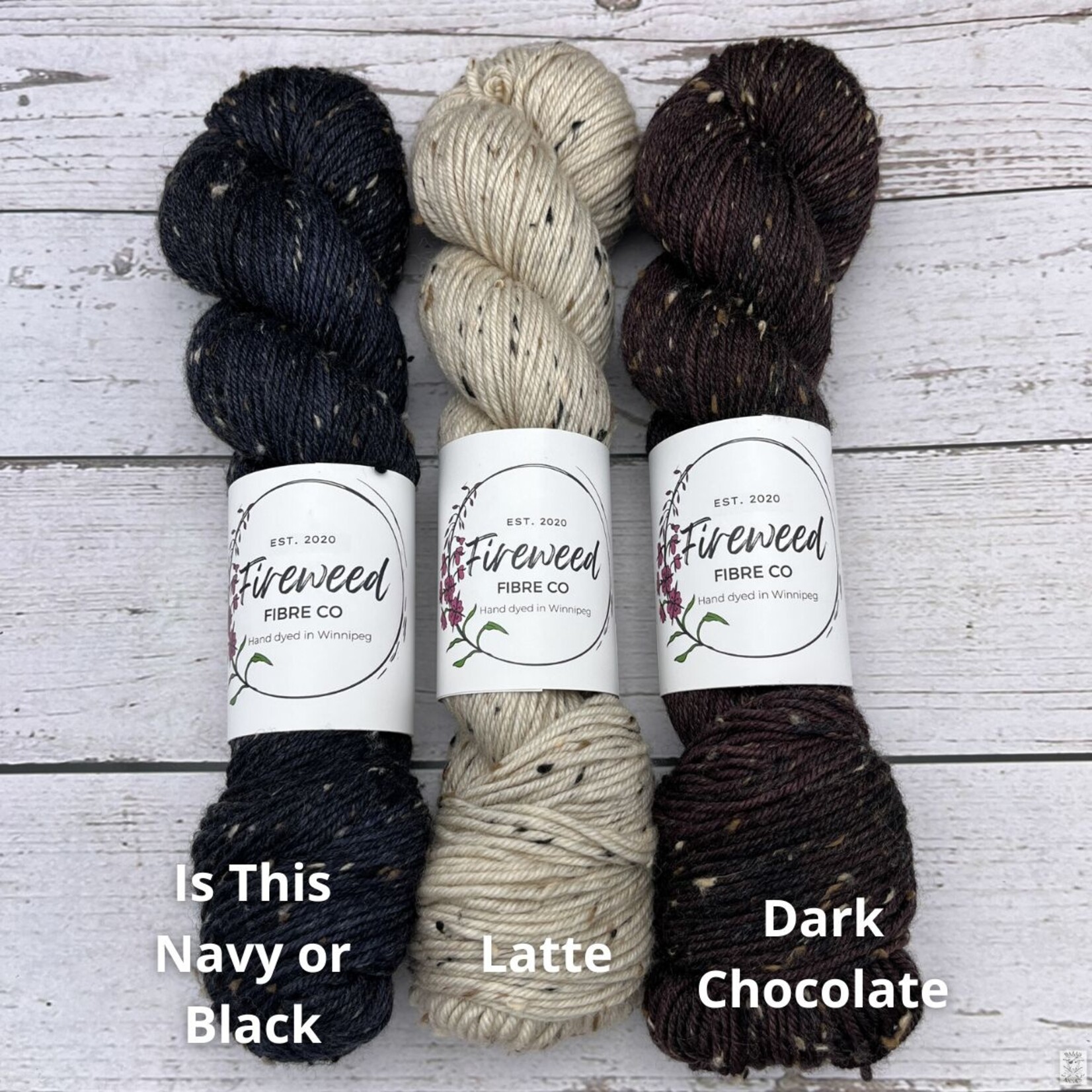 Fireweed Fibre Co Fireweed Fibre Co Wood Lily Tweed DK