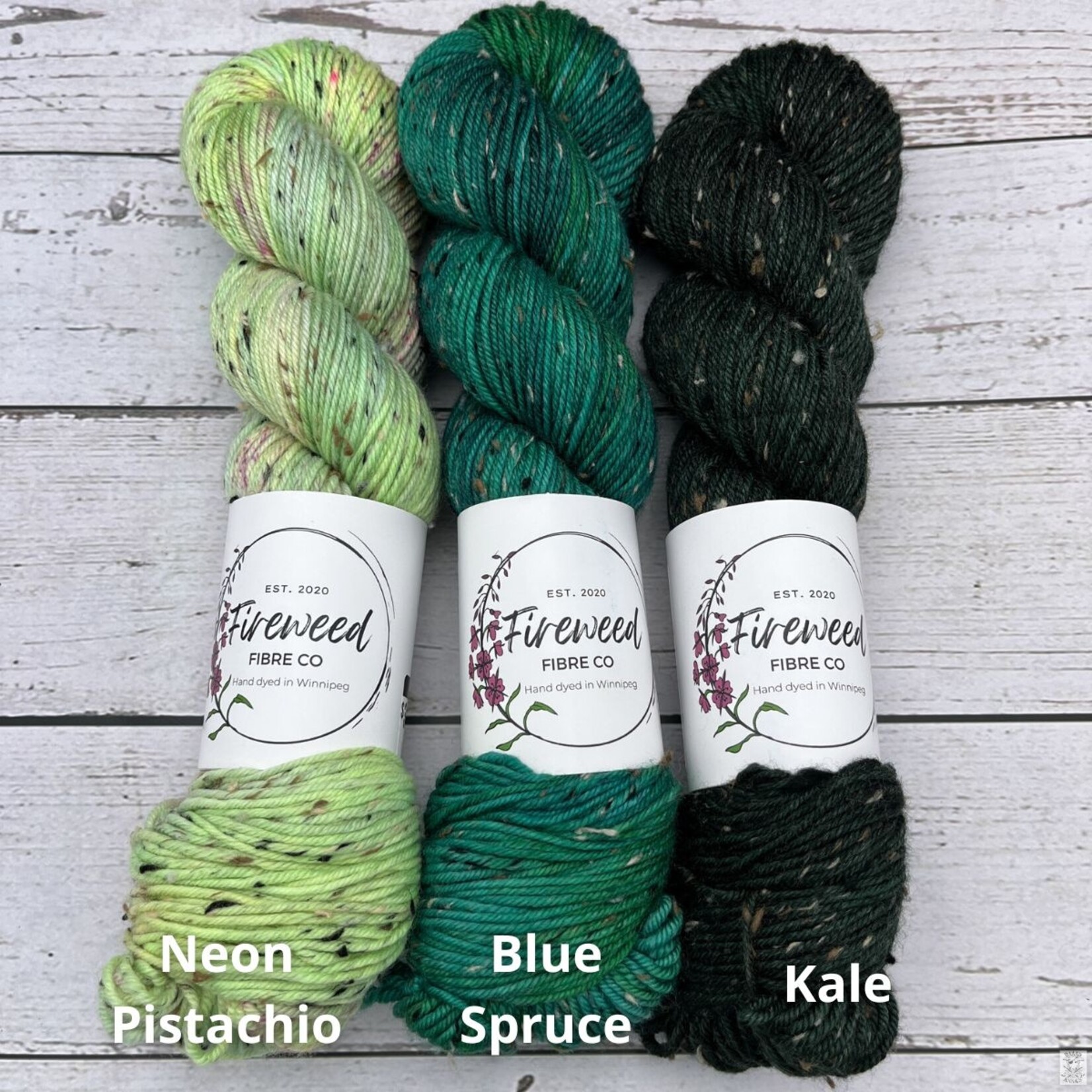 Fireweed Fibre Co Fireweed Fibre Co Wood Lily Tweed DK
