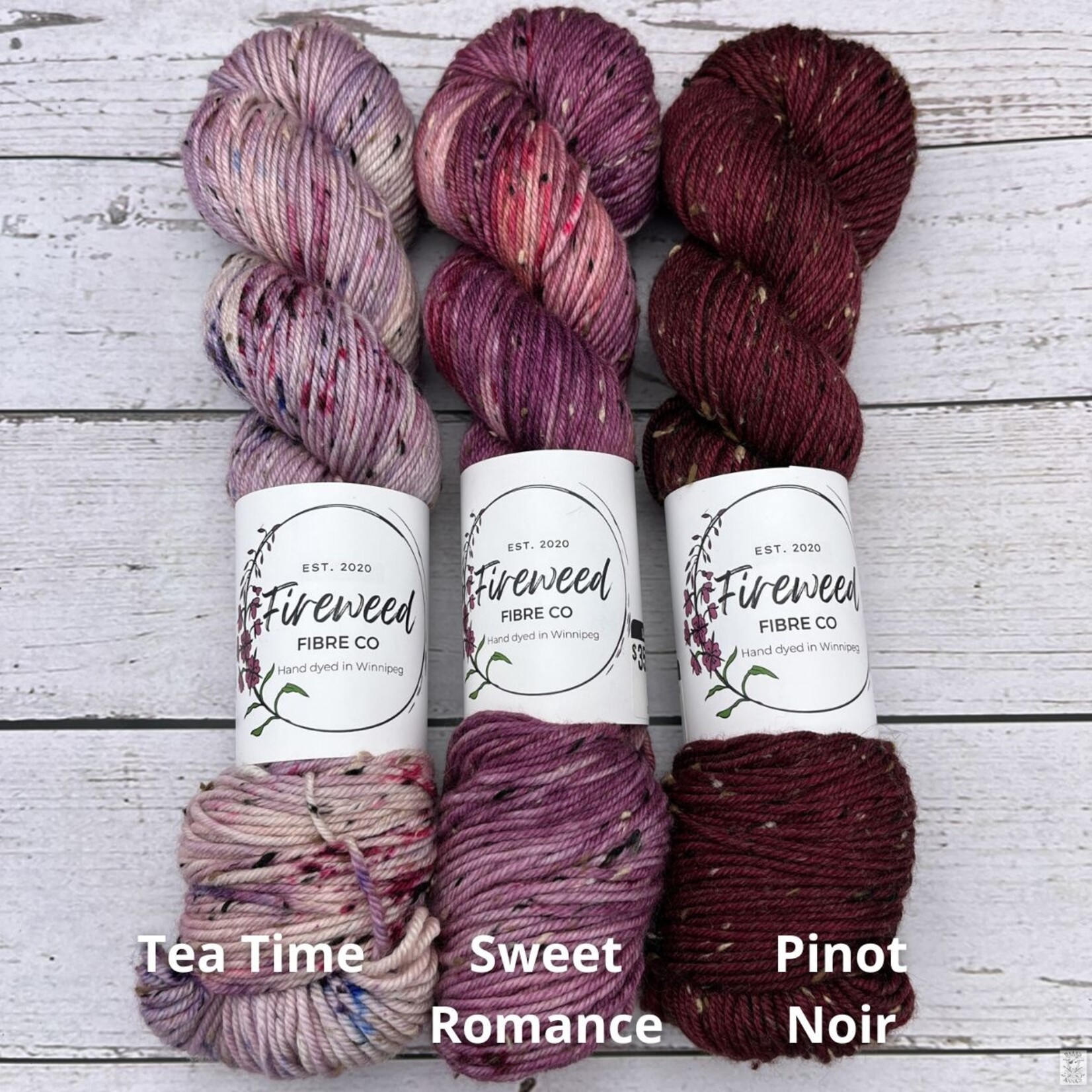 Fireweed Fibre Co Fireweed Fibre Co Wood Lily Tweed DK