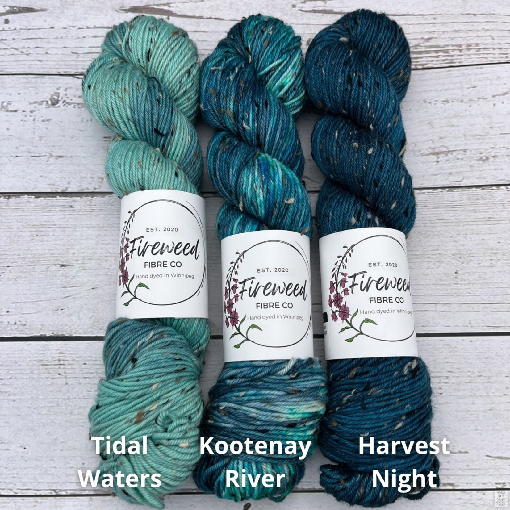 Fireweed Fibre Co Fireweed Fibre Co Wood Lily Tweed DK