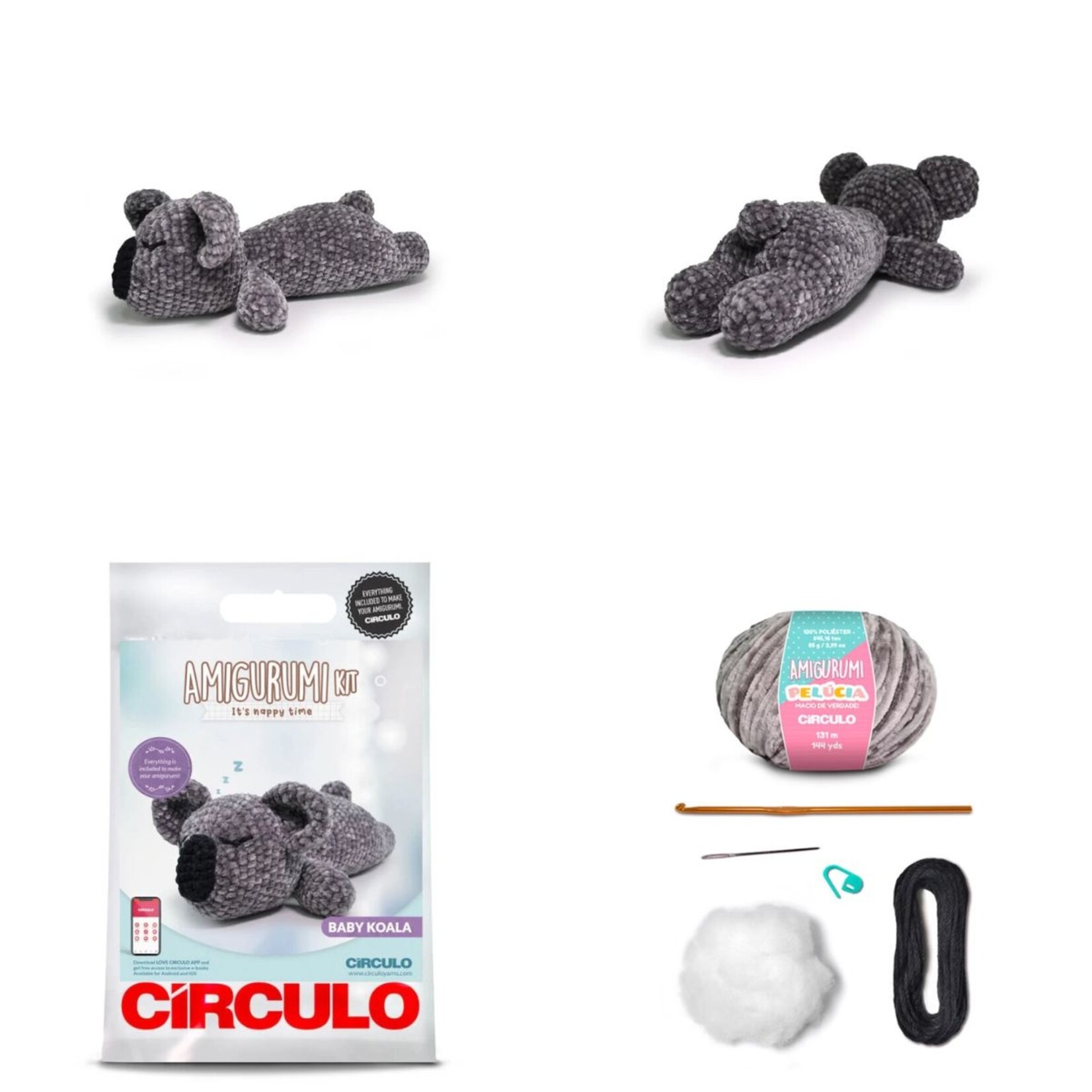 Circulo Circulo Amigurumi Kit: Nappy Time