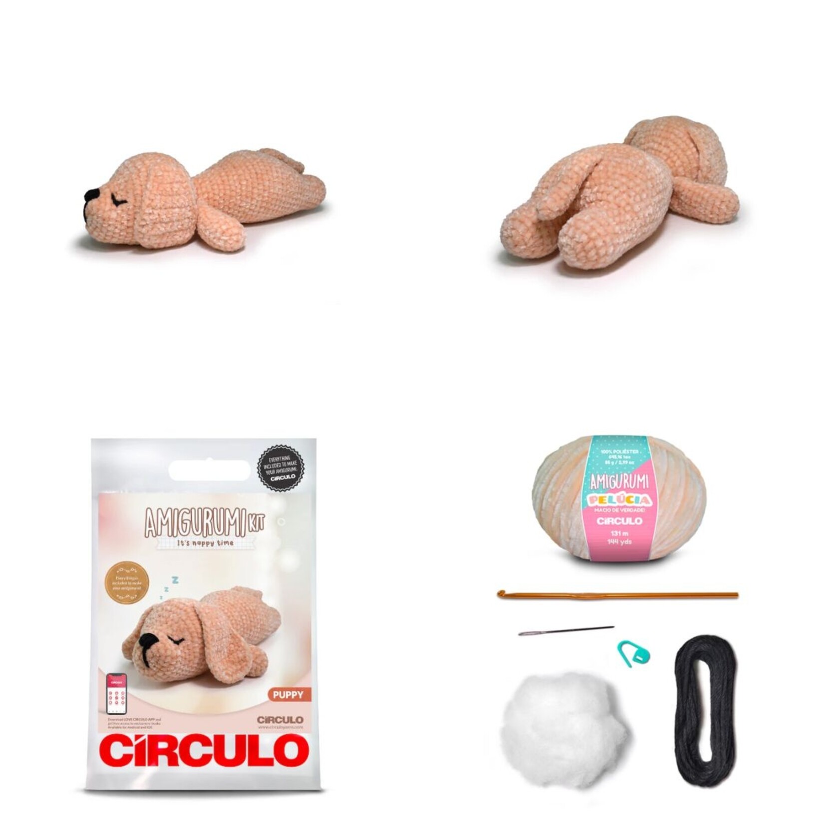 Circulo Circulo Amigurumi Kit: Nappy Time