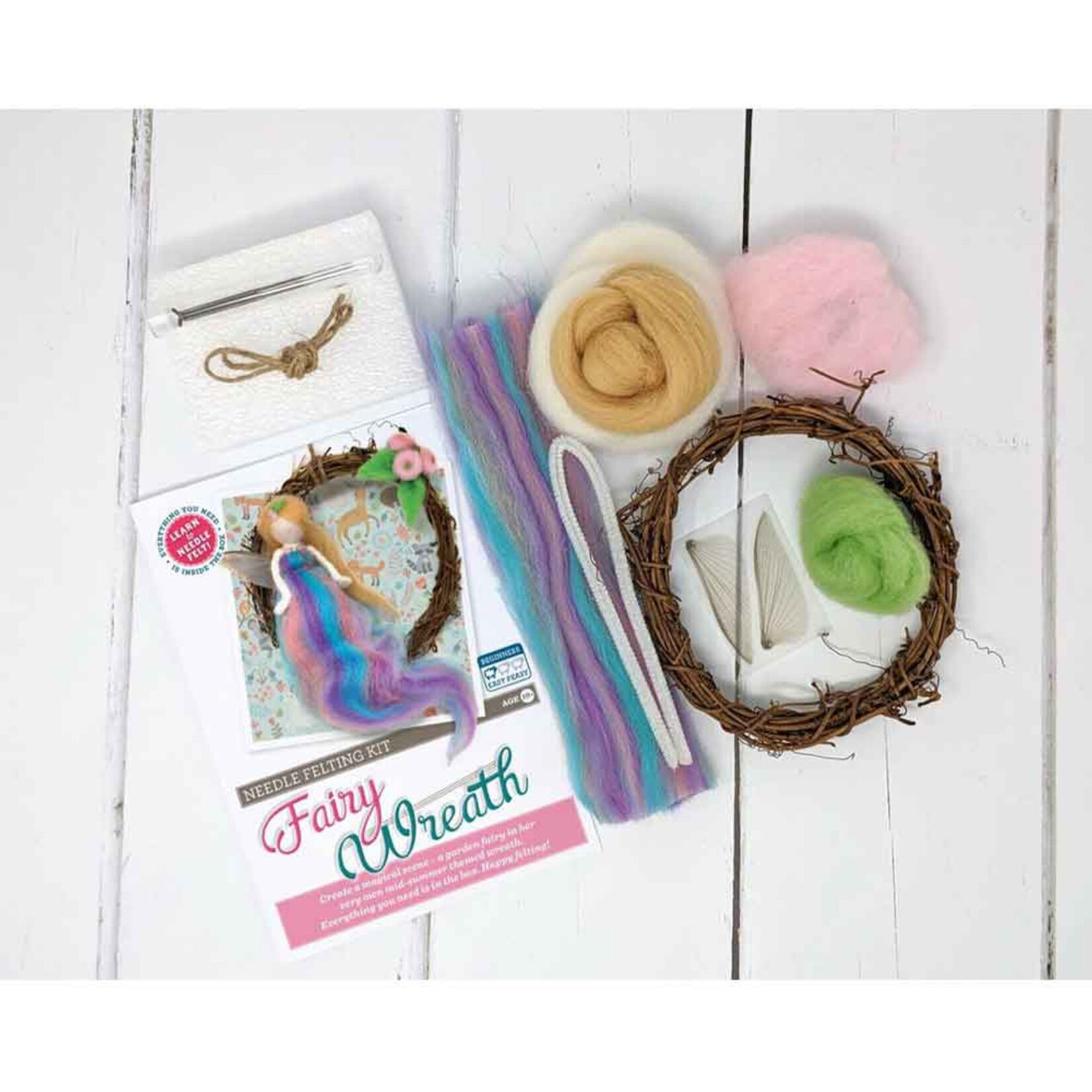 The Crafty Kit Co. Crafty Kits  Felting Kits Wreaths
