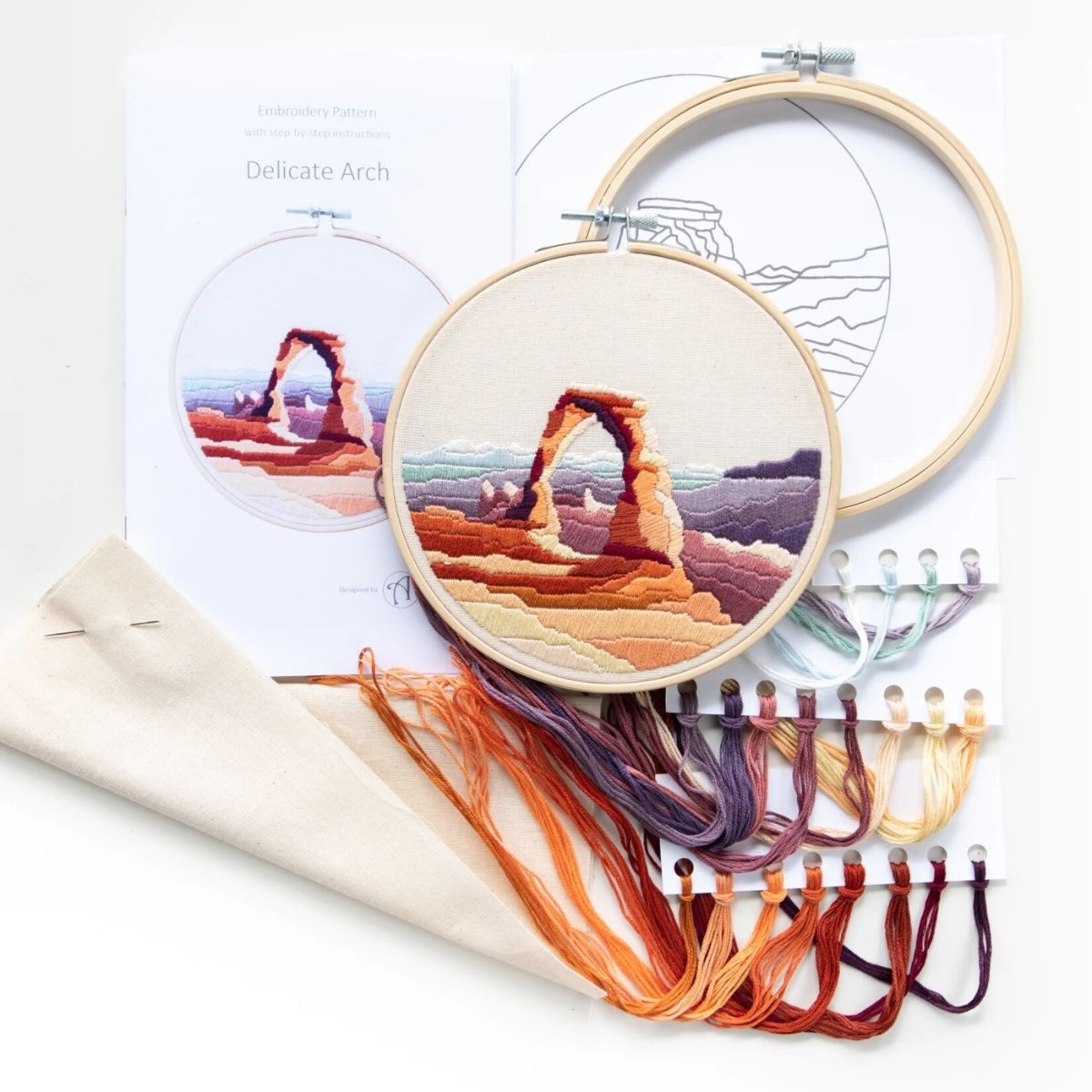 Angiels Art Angiels Art Embroidery Kit: USA