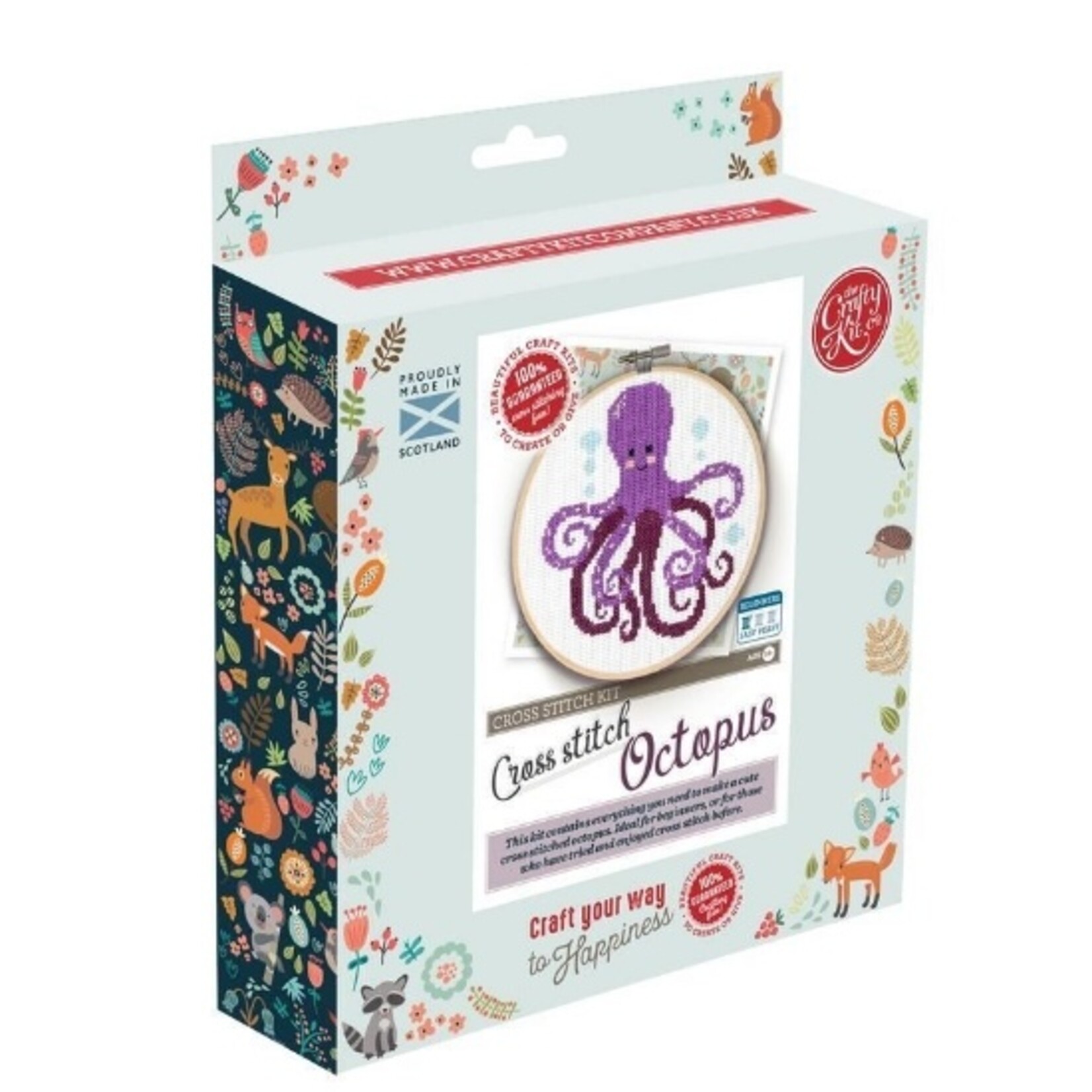 The Crafty Kit Co. Crafty Kits Cross Stitch Kits - Sea-Life