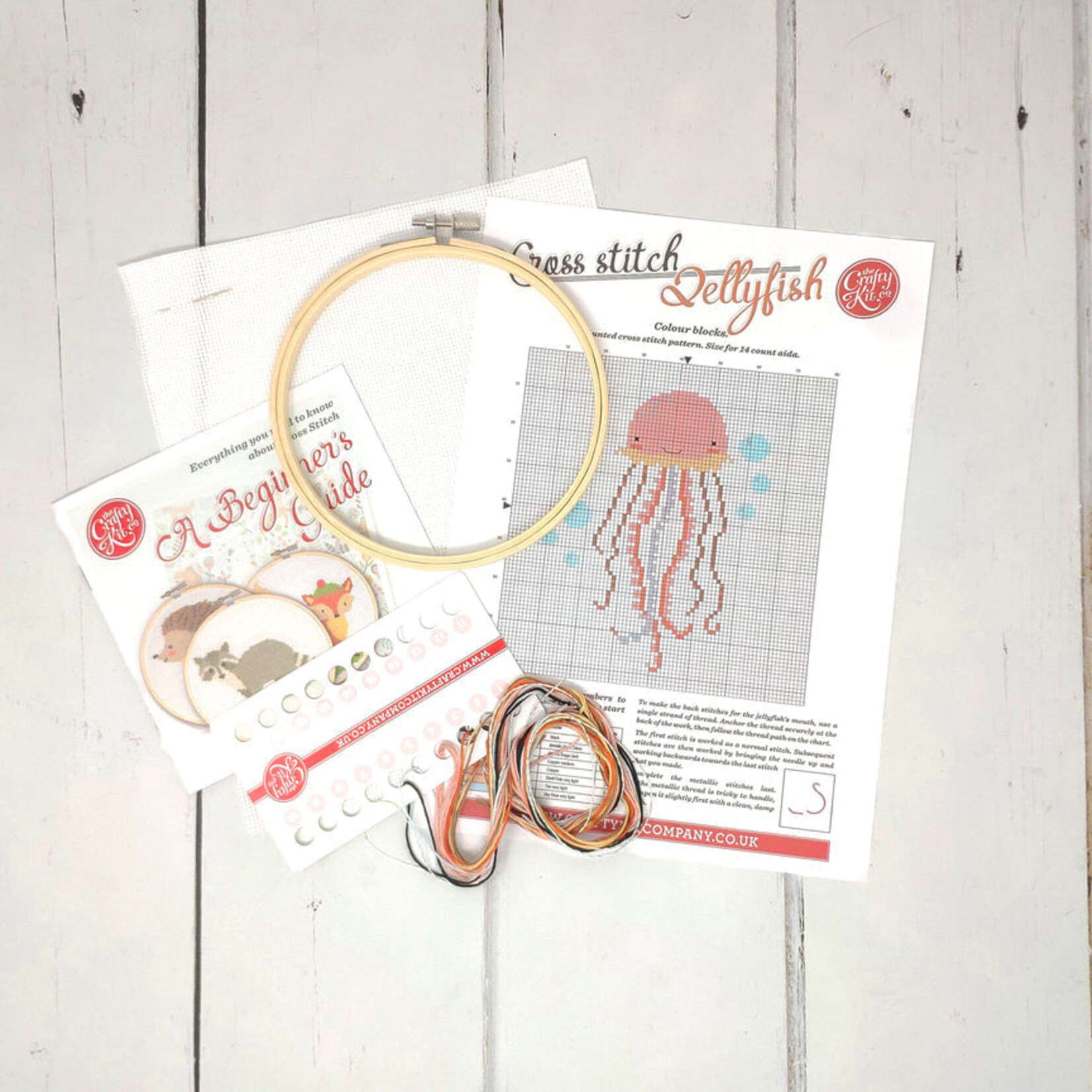 The Crafty Kit Co. Crafty Kits Cross Stitch Kits - Sea-Life