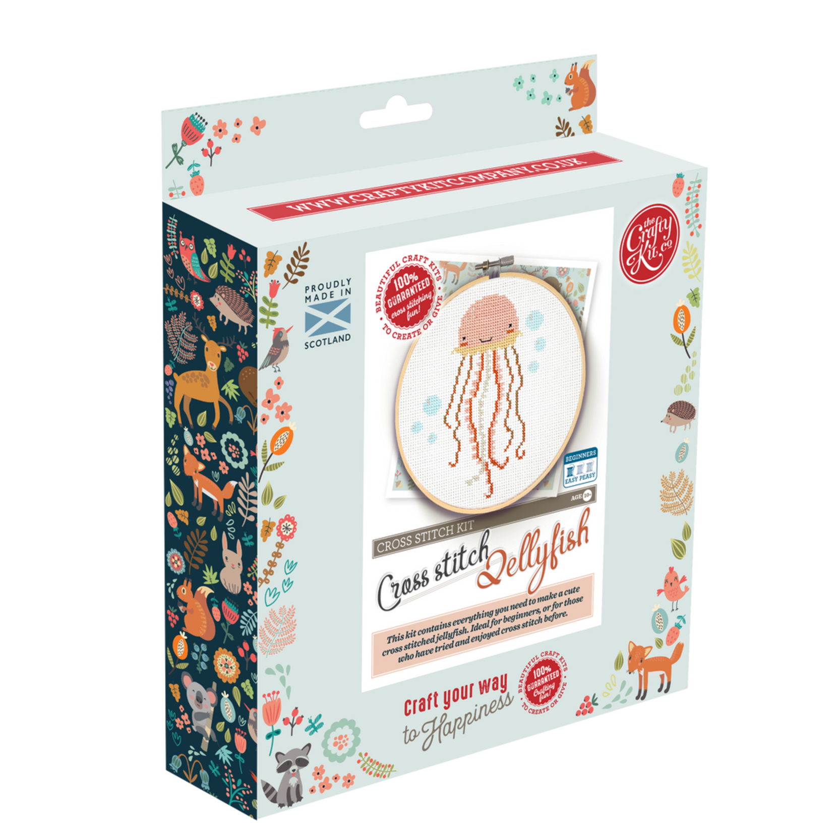 The Crafty Kit Co. Crafty Kits Cross Stitch Kits - Sea-Life
