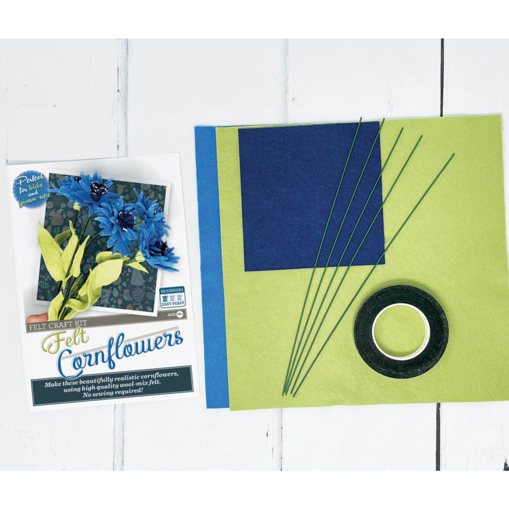 The Crafty Kit Co. Crafty Kits Felt Flowers
