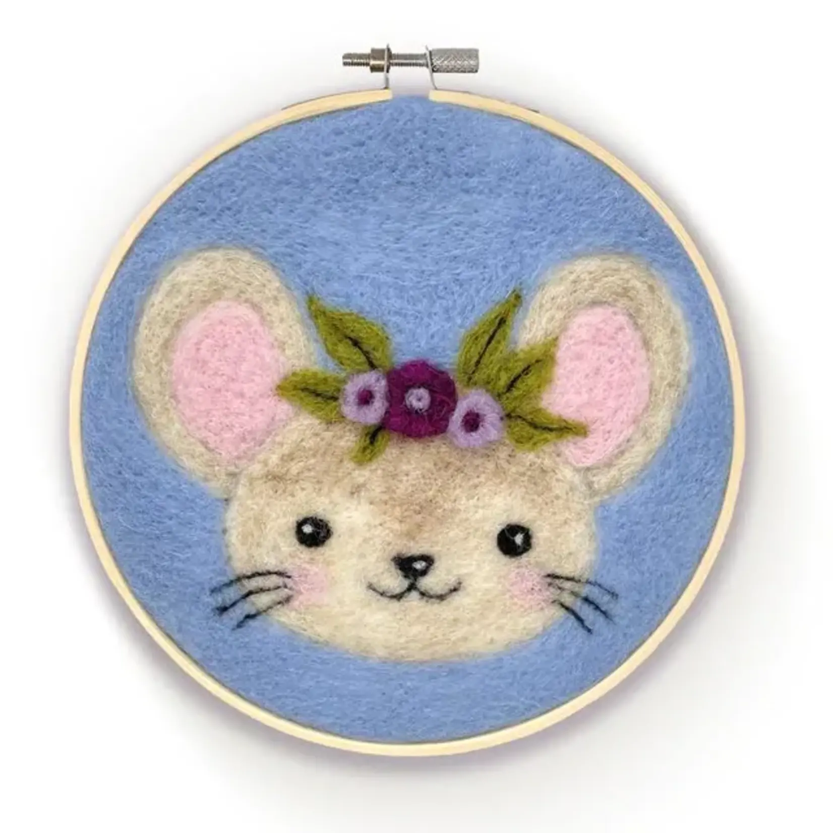 The Crafty Kit Co. Crafty Kits  Hoop Felting Kits