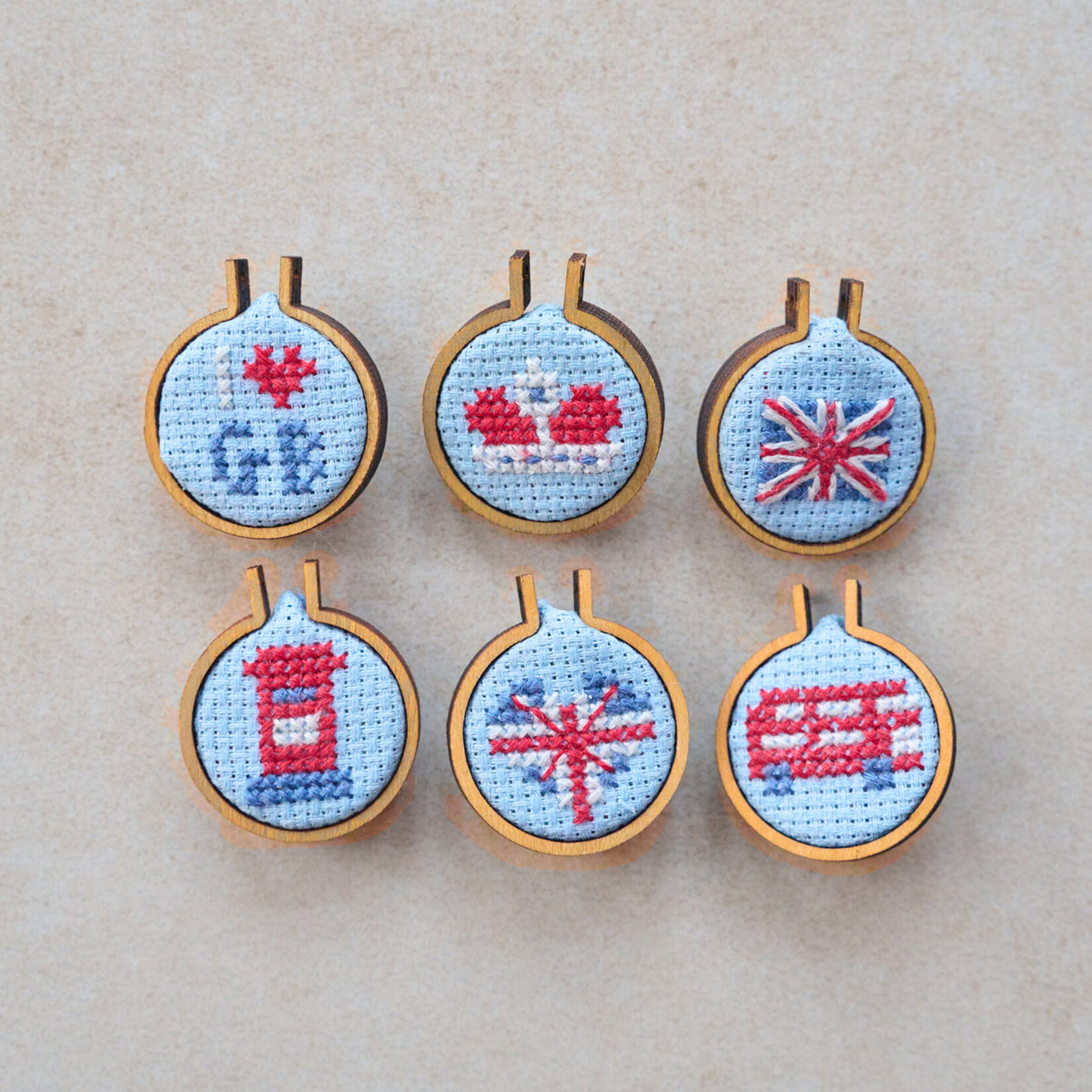 Marvling Bros Marvling Bros Matchbox Cross Stitch Kit