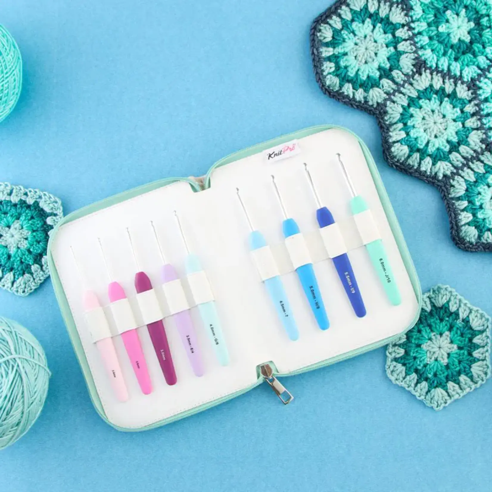 Knitter's Pride KnitPro Waves Deluxe Crochet Hook Set
